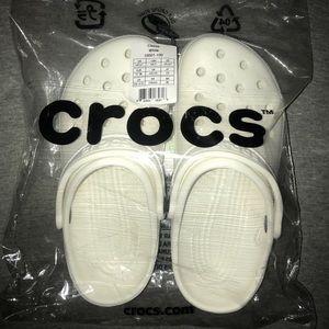 NEW Classic White Crocs